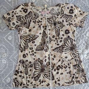 Women's Koi scrub top